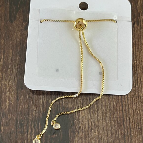 Handmade Multi Pink/Purple Amethyst stone Crystal Beaded Bracelet 18K GP - Picture 4 of 4